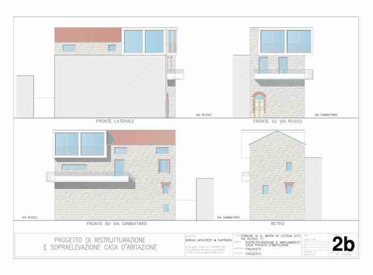 Ristrutturazione Sopraelevazione Abitazione Residenziale