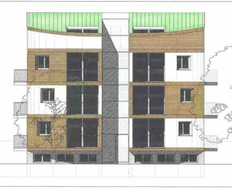 Residential Building The Butterfly 1